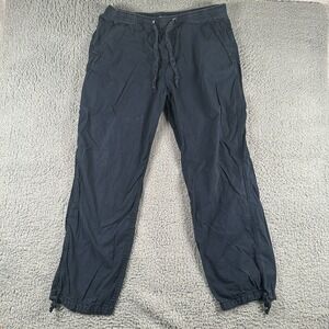 Old Navy Basic Issue Jogger Mens Large Navy‎ Drawstring Cotton Casual